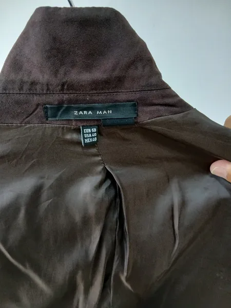 blazer masculino zara man, tam rn (usa)77302