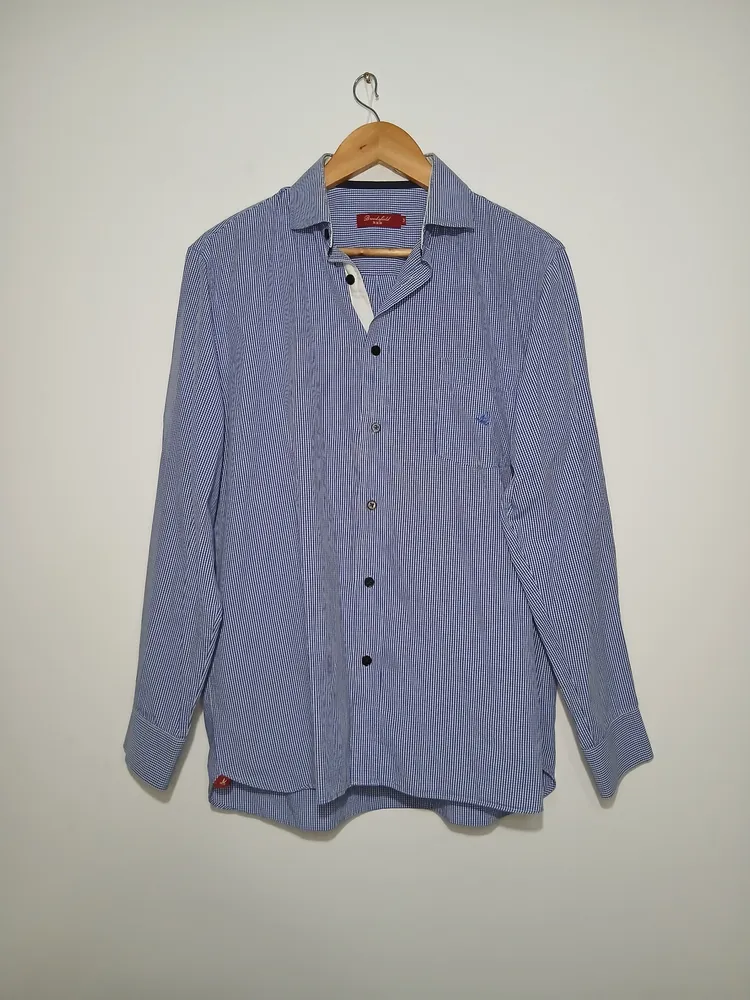 camisa social masculina brooksfield red 3