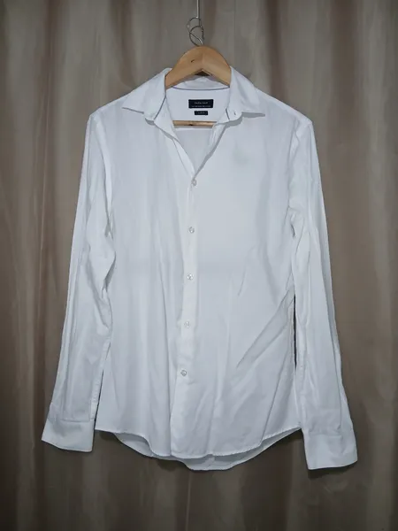 Camisa botão social masculina marca original zara man tam. p