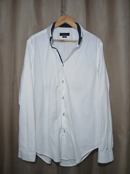 camisa social masculina zara man original tamanho g