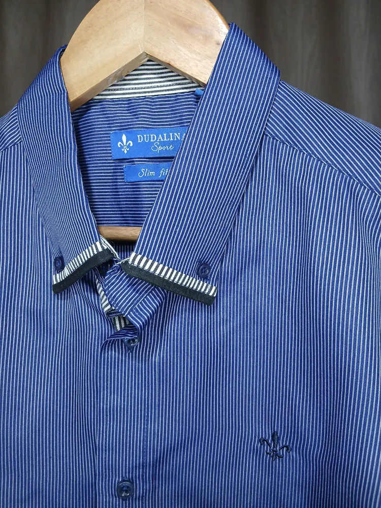 camisa social masculina dudalina slim fit 4