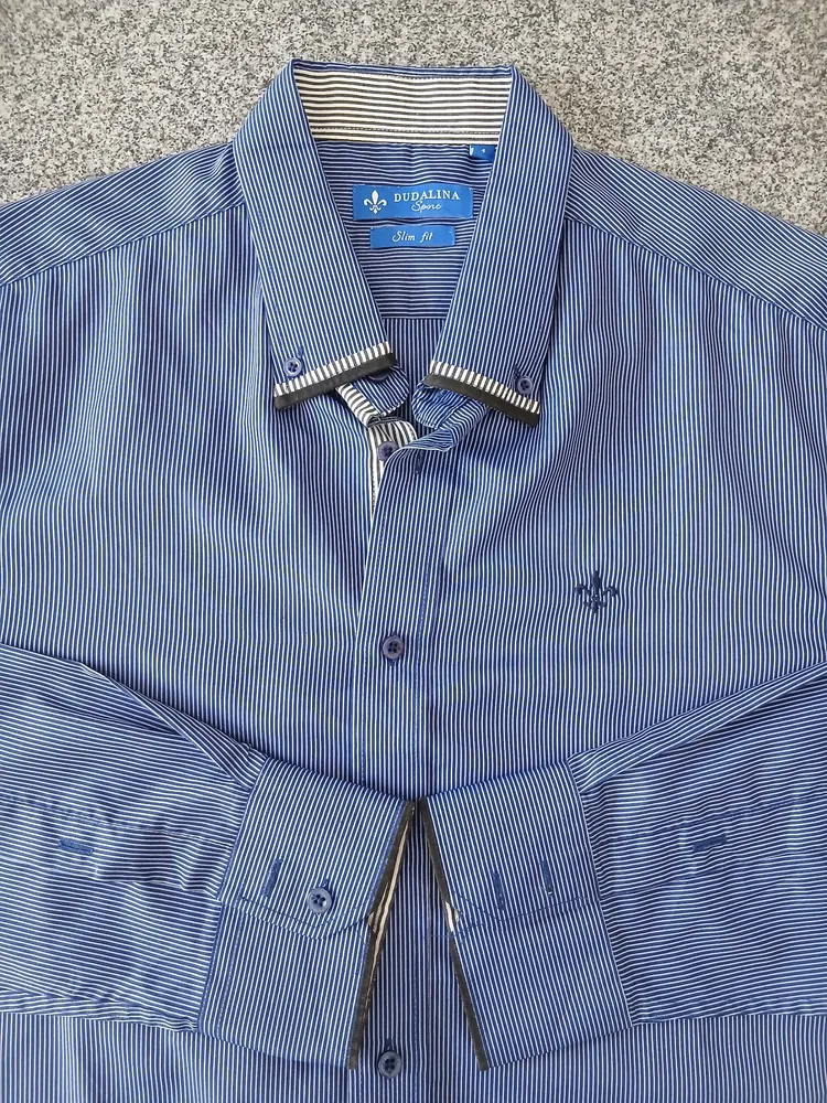 camisa social masculina dudalina slim fit 4