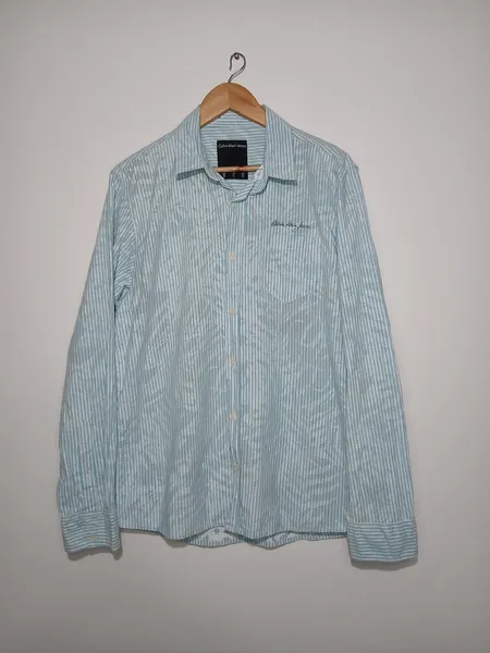 camisa social masc. calvin klein g