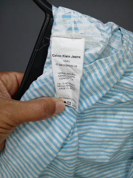 camisa social masc. calvin klein g