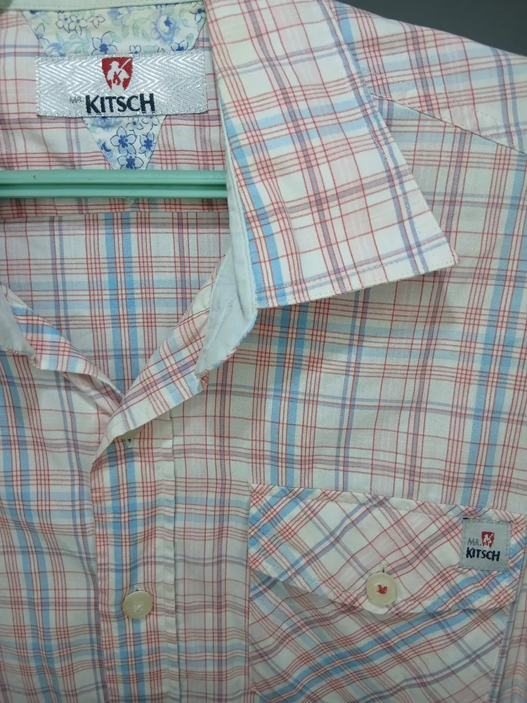 Camisa social masculina original mr. kitsch tamanho