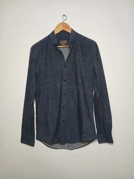 camisa social masculina marca zara man tamanho m