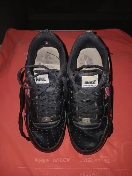 tênis Nike Air Force 1 Utility Black/Pink, 36
