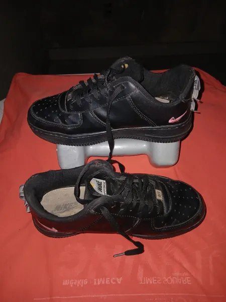 tênis Nike Air Force 1 Utility Black/Pink, 36