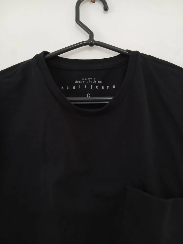camiseta masculina khelf jeans g
