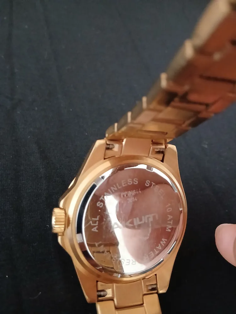 relógio masculino akium vivara dourado