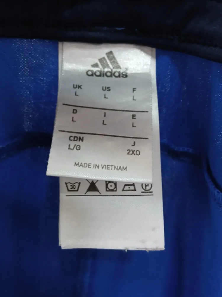 bermuda sport adidas azul g