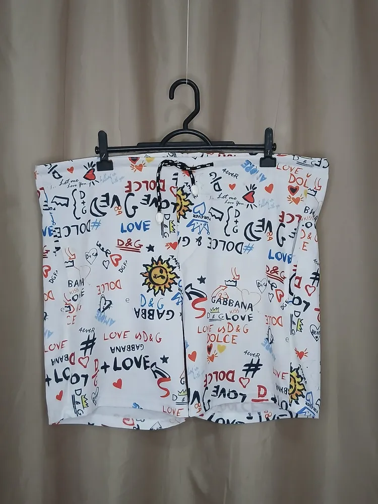 bermuda dolce & gabbana estampada m