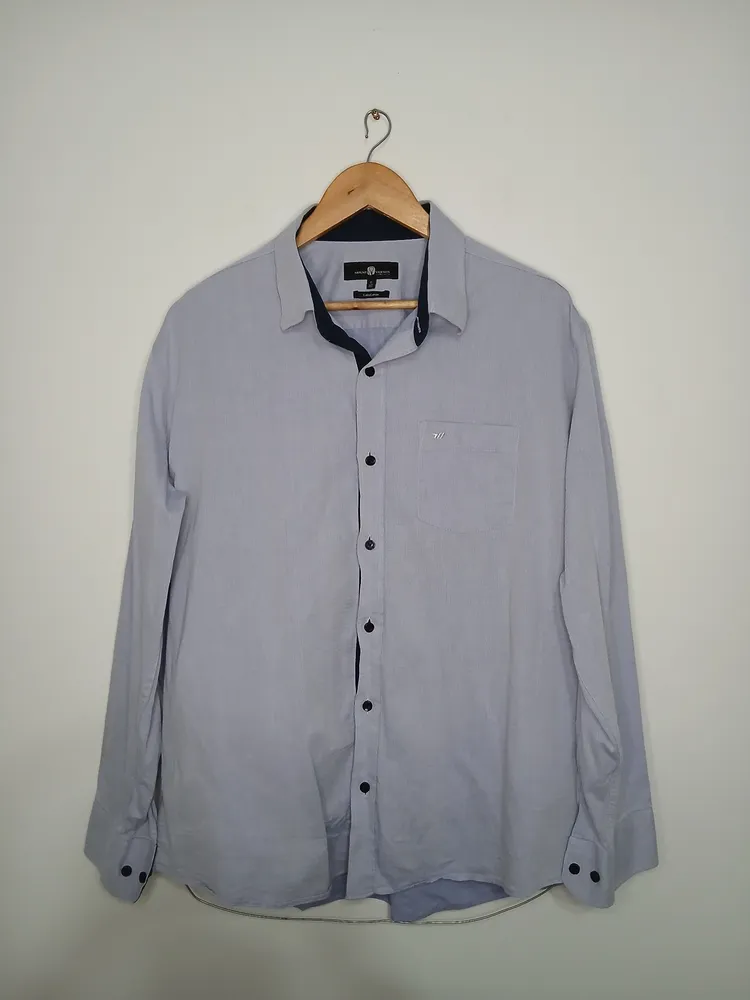 camisa social masculina mount vernon 46