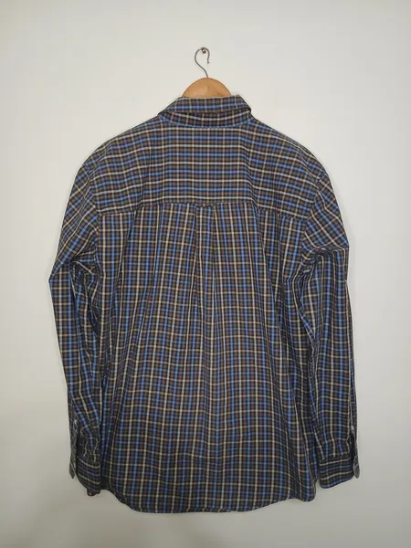 camisa social masculina chaps xadrez gg