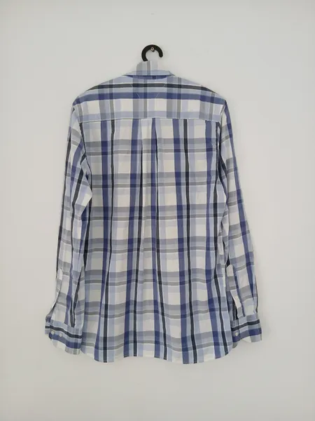 camisa social masculina tommy hilfiger tamanho tp/xp 14