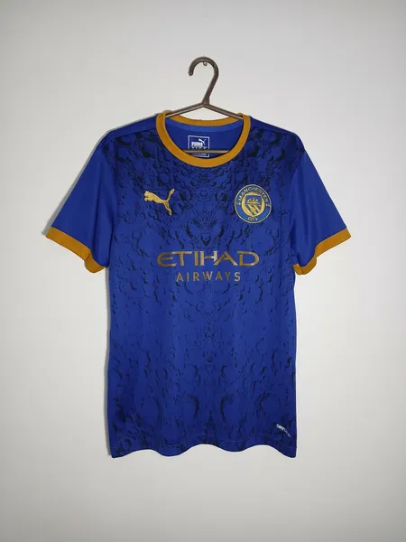 camiseta clube futebol manchester city puma tamanho m