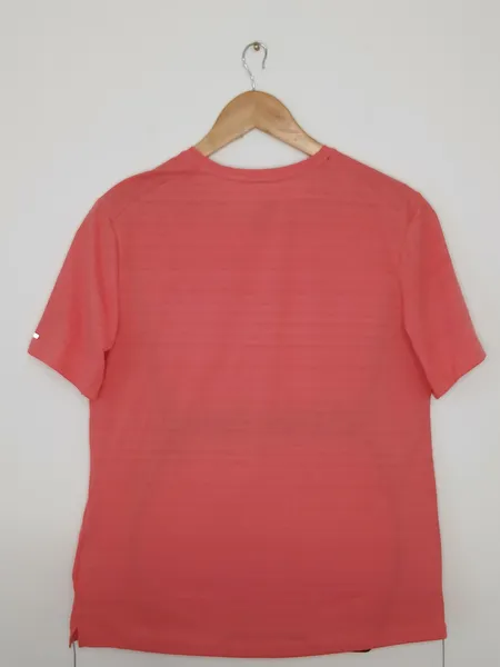 camiseta nike running dri-fit coral p
