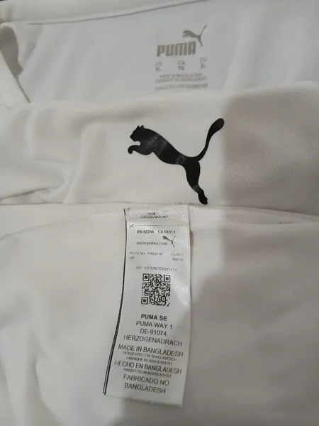 camiseta puma drycell branca gg