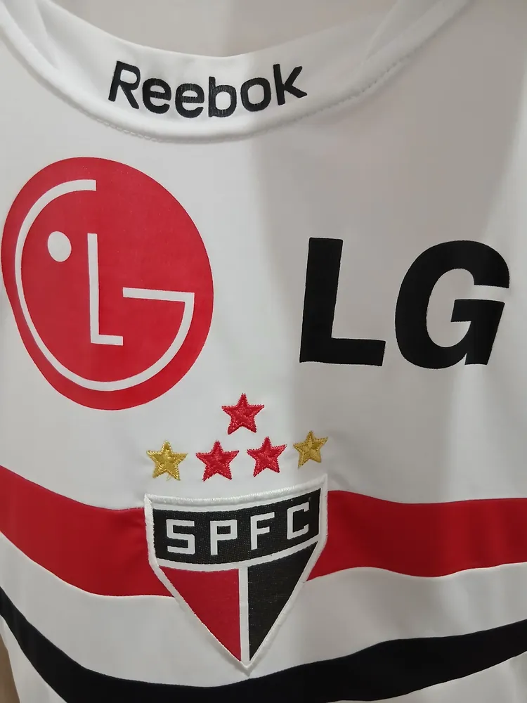 camiseta torcedor do são paulo futebol clube tamanho g
