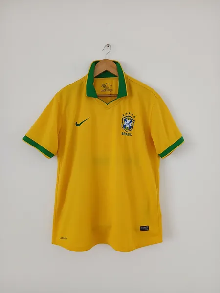 camisa polo nike dry-fit seleção brasileira tamanho g