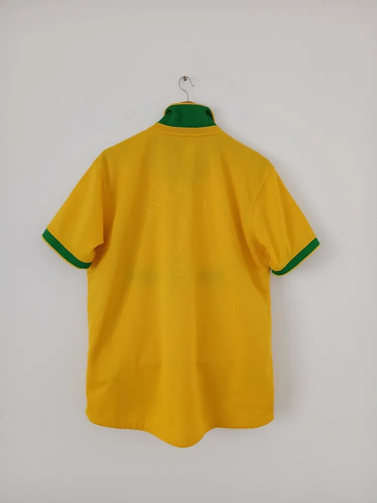 camisa polo nike dry-fit seleção brasileira tamanho g
