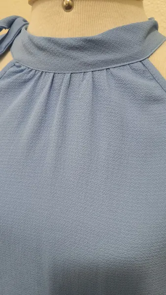 blusa azul tam P