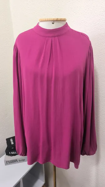 blusa rosa manga longa da Damyller tam G