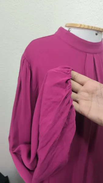 blusa rosa manga longa da Damyller tam G