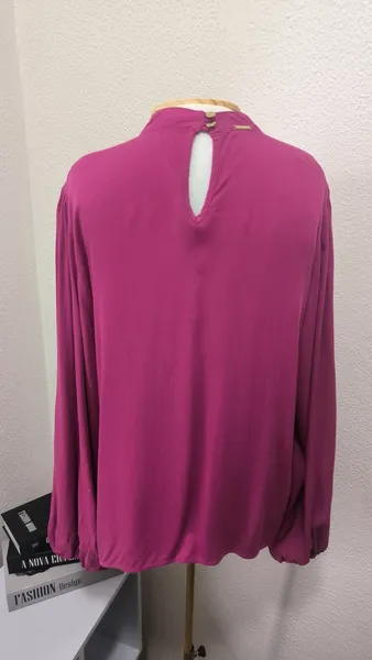 blusa rosa manga longa da Damyller tam G