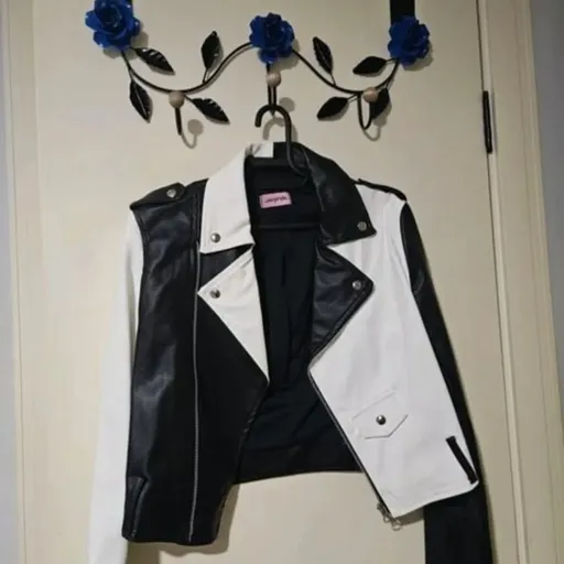 jaqueta use pride preta e branca pp