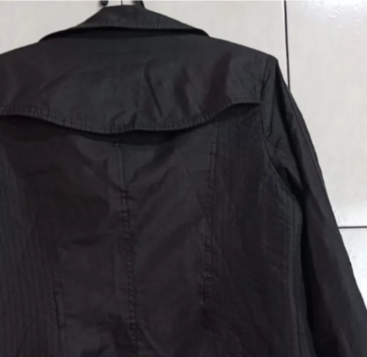 jaqueta feminino preto giacca