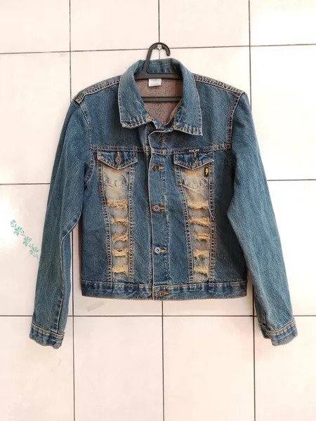 jaqueta jeans feminina Zoomp tamanho P