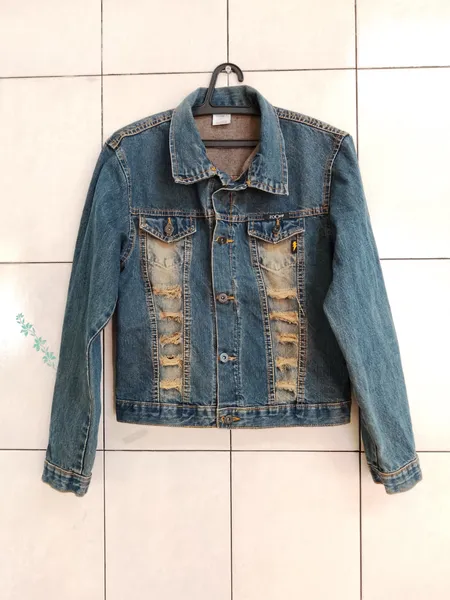 jaqueta jeans feminina Zoomp tamanho P