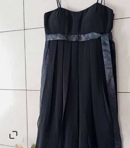 Vestido balonê preto tamanho xpp