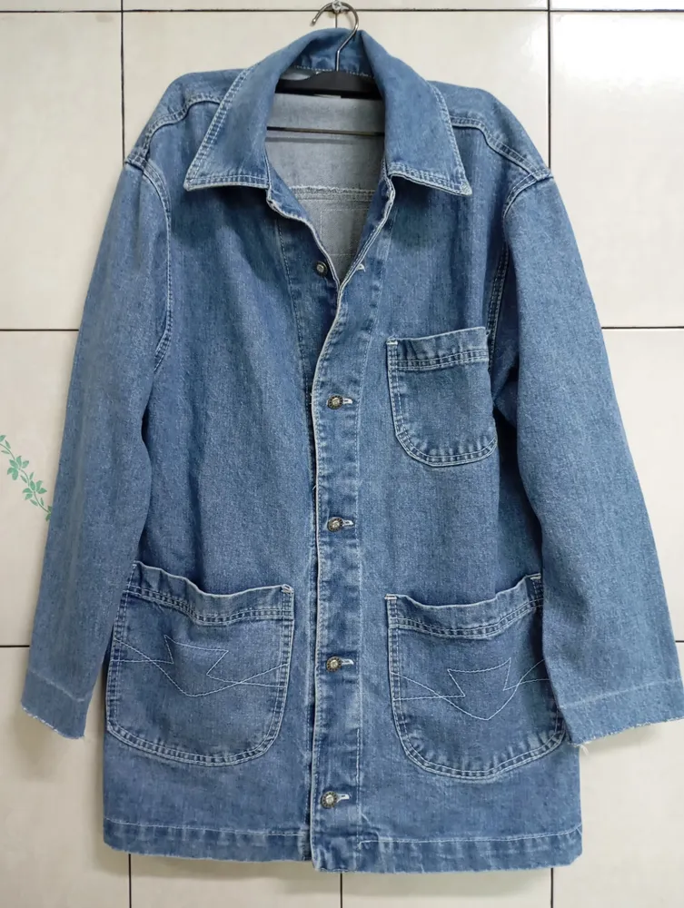 Jaqueta feminina jeans tamanho M