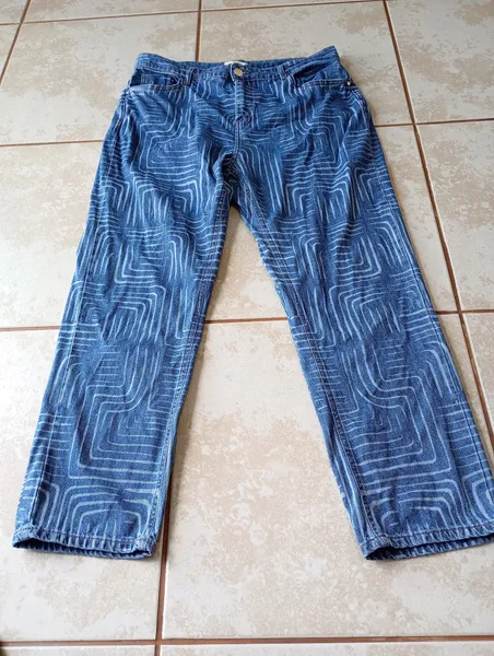 Calça dzarm jeans feminina tamanho 46
