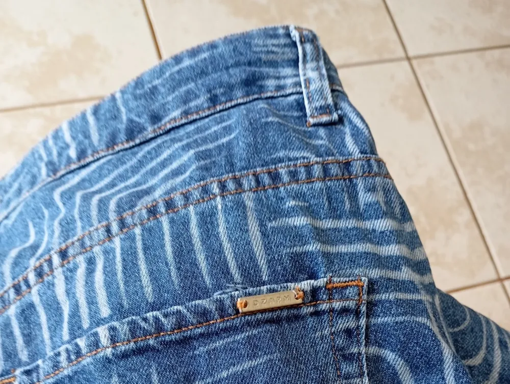 Calça dzarm jeans feminina tamanho 46