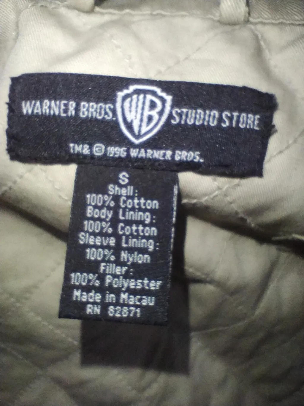 jaqueta jeans vintage looney tunes