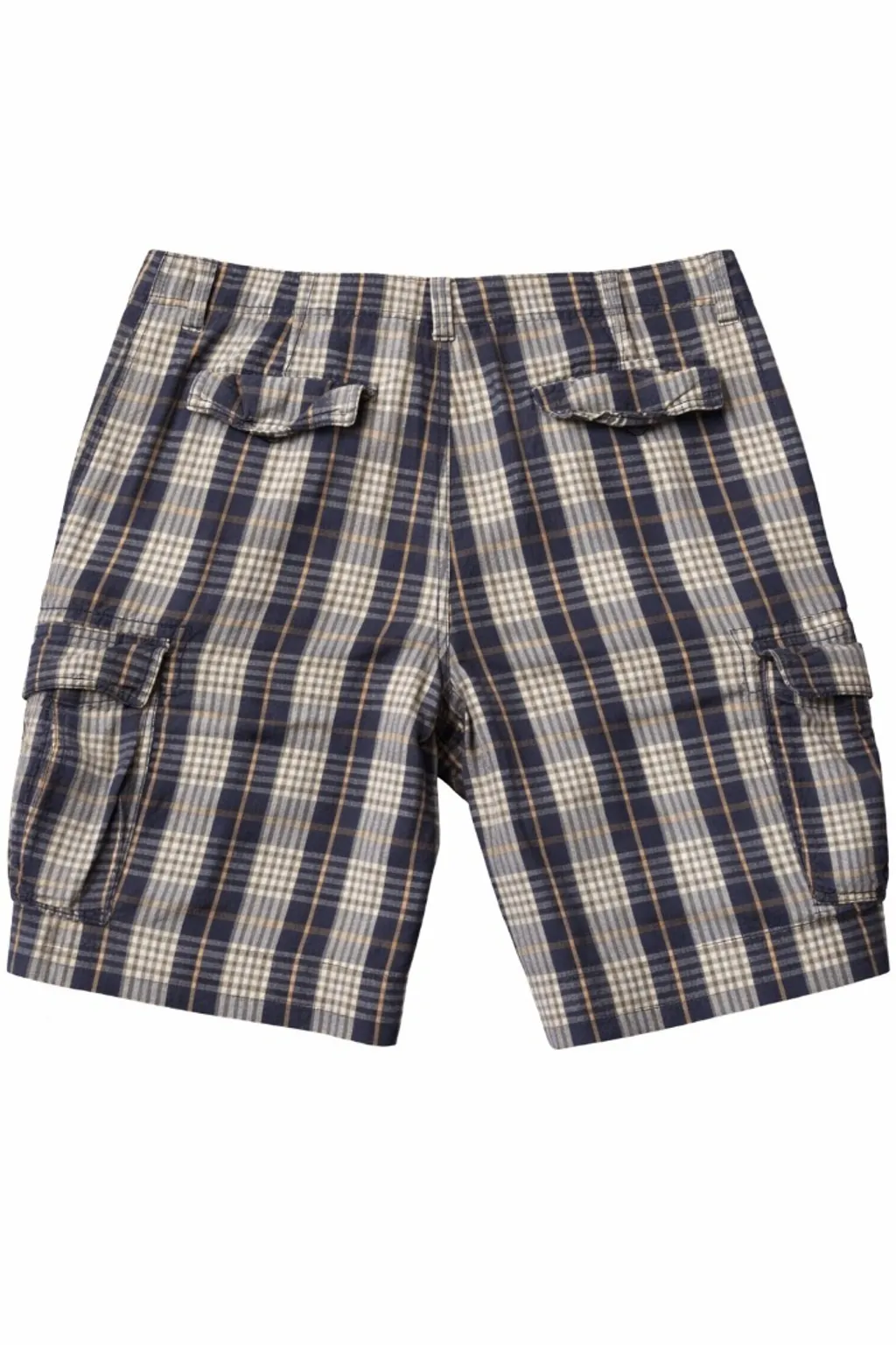 Bermuda Cargo Tommy Hilfiger Xadrez Azul Tam 46