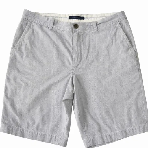 Bermuda Tommy Hilfiger listrada cinza masculina tam 46