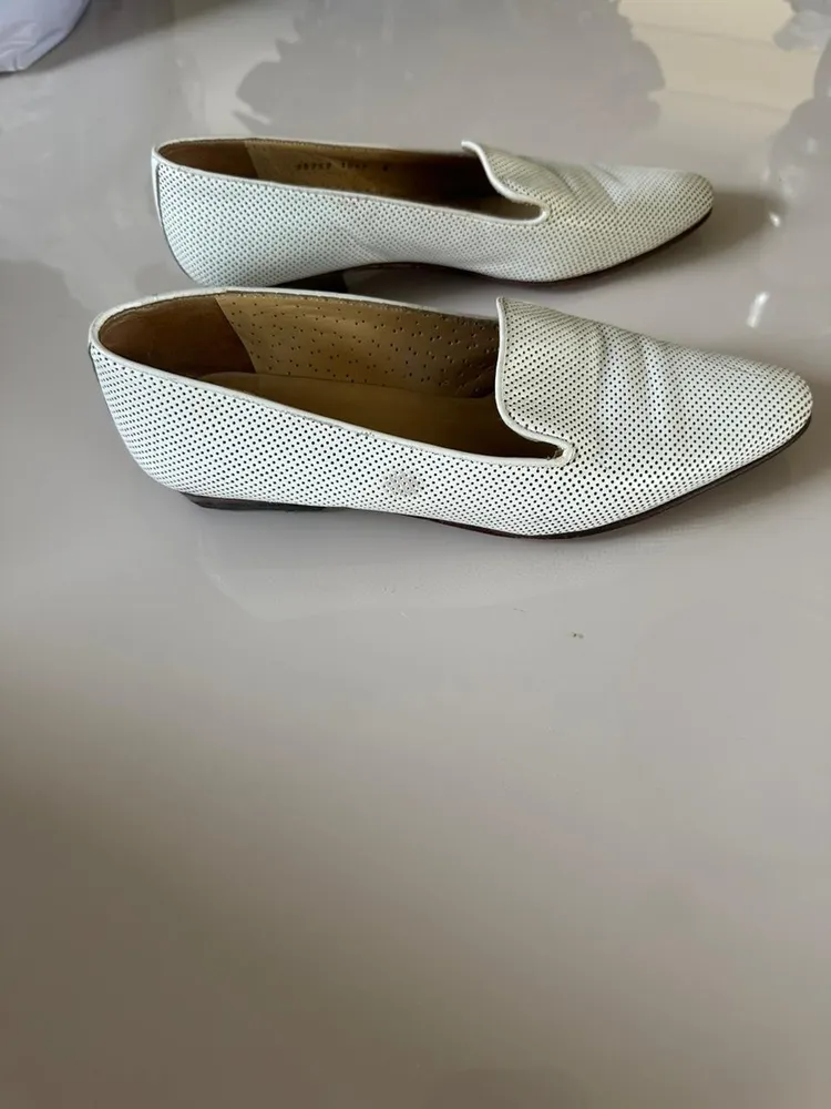 Sapato Gucci original branco perfurado tam 36