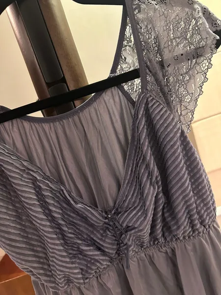 Conjunto vintage demillus camisola e penhoar