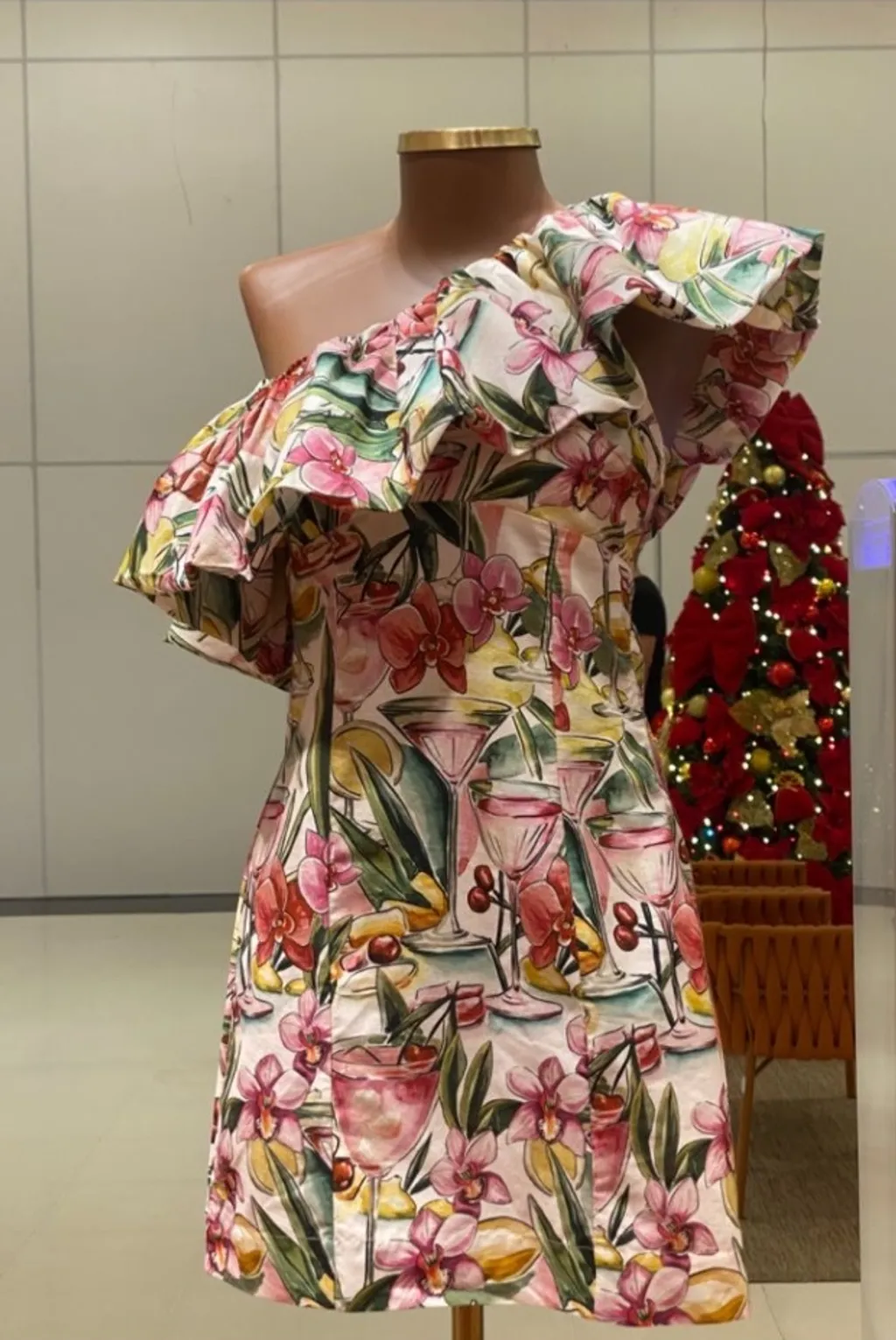 VESTIDO FARM DRINK CURTO NOVO