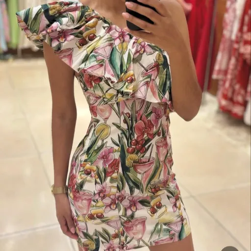 VESTIDO FARM DRINK CURTO NOVO