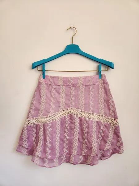 Conjunto Cropped e Saia