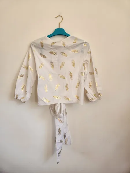 Blusa Amarração . Lariva