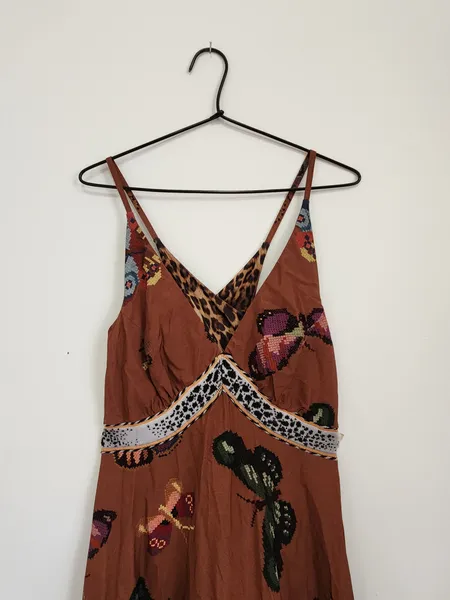 Vestido Borboletas . Cecília Prado