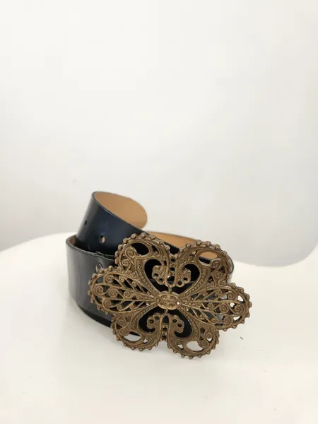 Cinto Fivela Floral