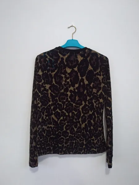 blusa Animal Print Carol Bassi