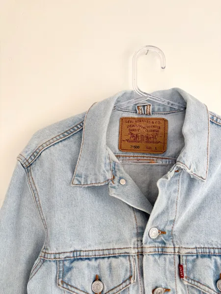 Jaqueta jeans clara Levis